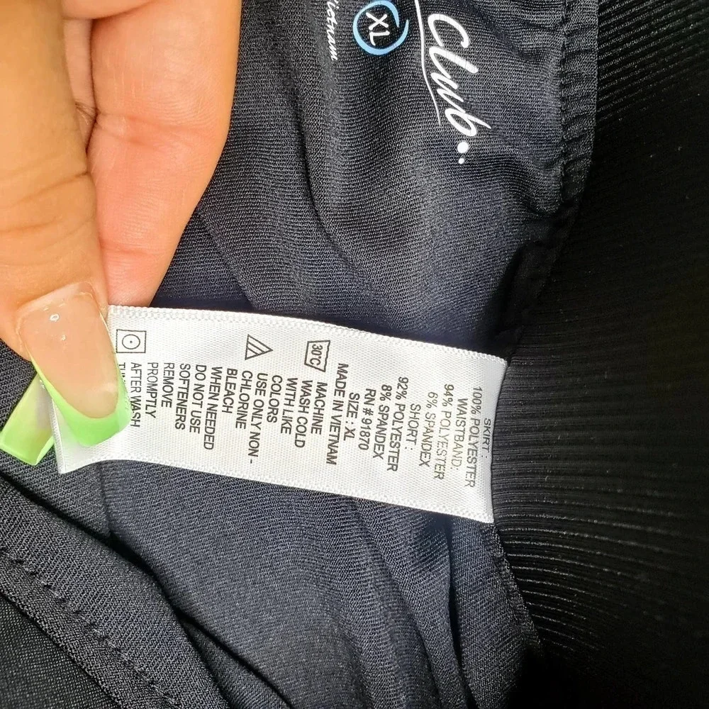 Cypress Club Black Skort